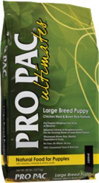  Pro Pac Large Breed Puppy Chicken Meal & Brown Rice Formula        