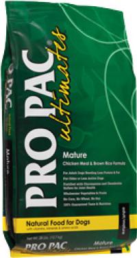   Pro Pac Ultimates Natural Mature Chicken Meal & Brown Rice Formula,    ,  